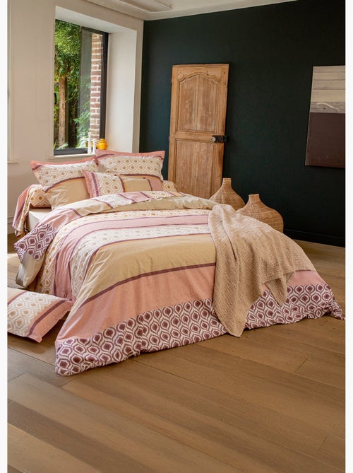 Sábana plana de algodón estampado, 57 hilos/cm² - Afibel - Kiabi