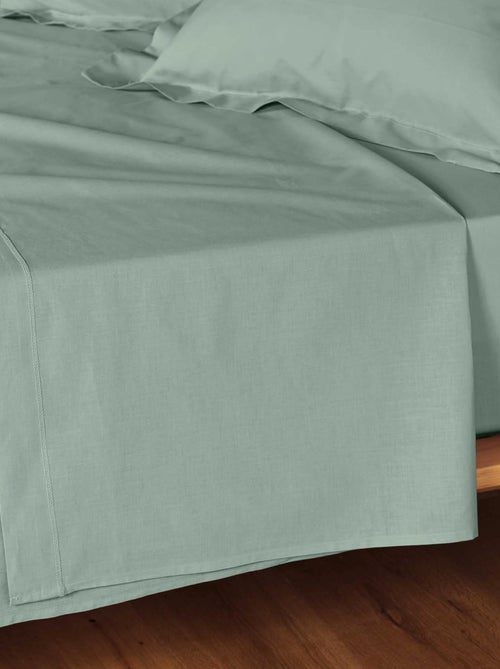 Sábana plana de Algodón NOA PROMO LINGE - Kiabi Sábana plana de Algodón NOA PROMO LINGE - Kiabi