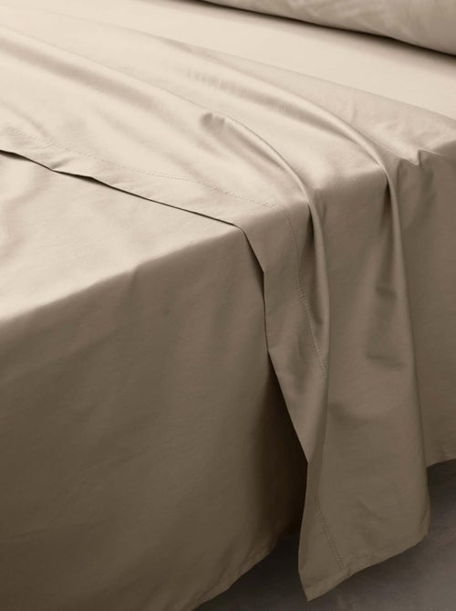 Sábana plana de Algodón Percal LIA PROMO LINGE - Kiabi
