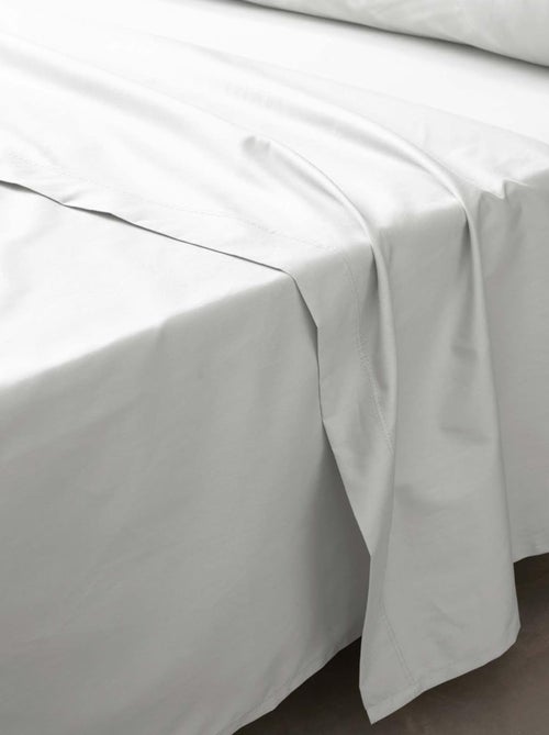Sábana plana de Algodón Percal LIA PROMO LINGE - Kiabi