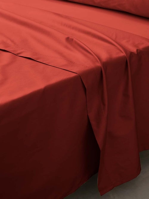 Sábana plana de Algodón Percal LIA PROMO LINGE - Kiabi