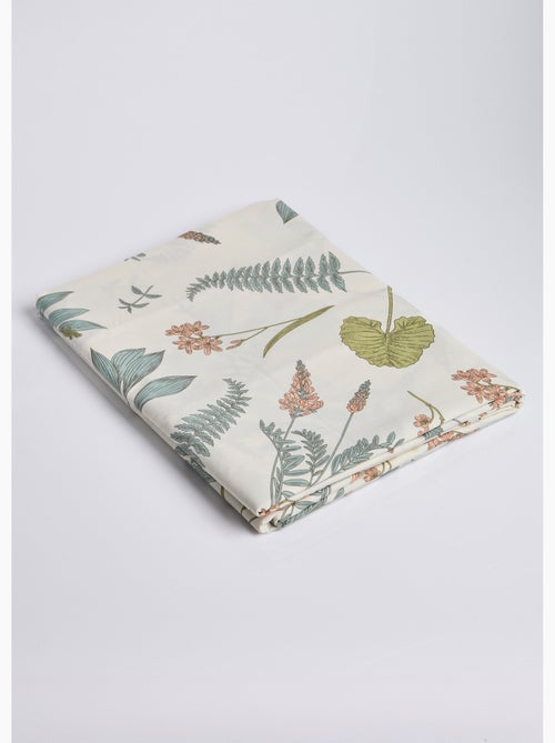Sábana plana estampada, algodón percal de 80 hilos - Afibel - Kiabi Sábana plana estampada, algodón percal de 80 hilos - Afibel - Kiabi