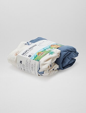 Sábanas bajeras 'Jurassic Explorers' - pack de 2