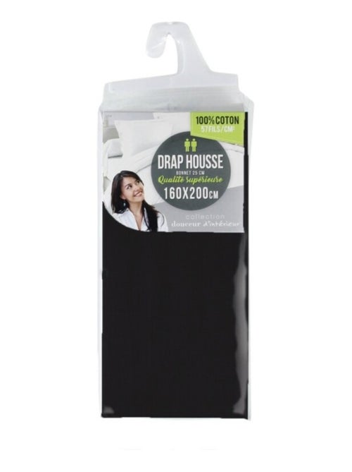 Sábanas con funda de Algodón NOA PROMO LINGE - Kiabi Sábanas con funda de Algodón NOA PROMO LINGE - Kiabi