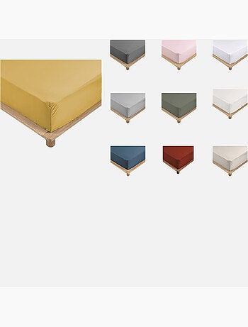Sábanas con funda de Algodón Percal LIA PROMO LINGE