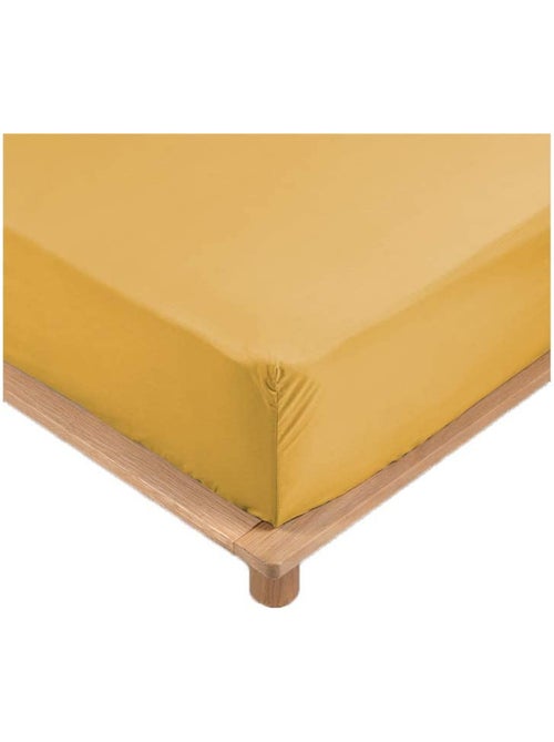 Sábanas con funda de Algodón Percal LIA PROMO LINGE - Kiabi Sábanas con funda de Algodón Percal LIA PROMO LINGE - Kiabi
