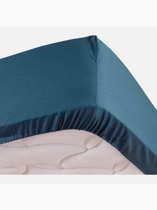 Sábanas con funda de Algodón Percal LIA PROMO LINGE - Kiabi Sábanas con funda de Algodón Percal LIA PROMO LINGE - Kiabi