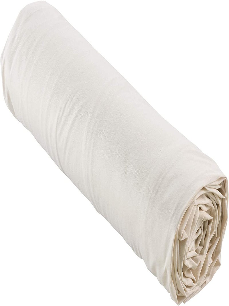 Sábanas con funda de Algodón Percal LIA PROMO LINGE Crudo - Kiabi