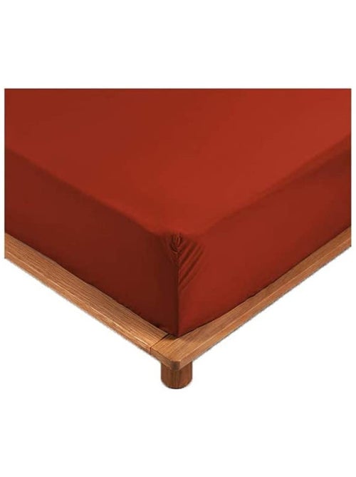 Sábanas con funda de Algodón Percal LIA PROMO LINGE - Kiabi Sábanas con funda de Algodón Percal LIA PROMO LINGE - Kiabi