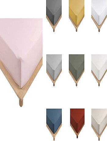 Sábanas con funda de Algodón Percal LIA PROMO LINGE