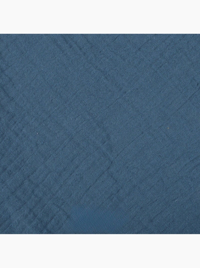 Sábanas con funda de Gasa de Algodón Douceur d'Intérieur Azul - Kiabi