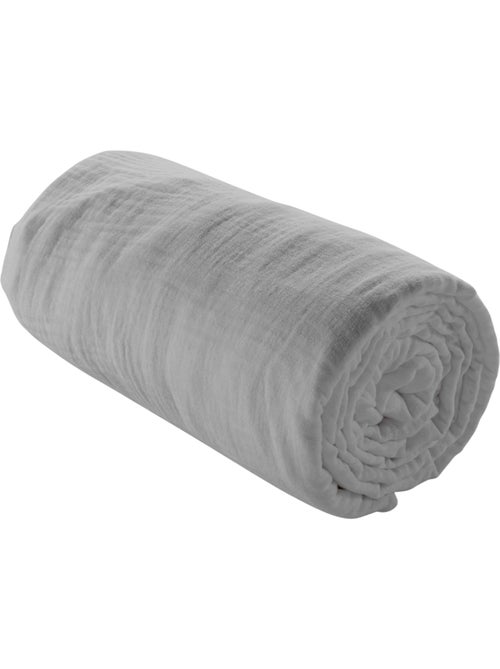 Sábanas con funda de Gasa de Algodón Douceur d'Intérieur - Kiabi Sábanas con funda de Gasa de Algodón Douceur d'Intérieur - Kiabi