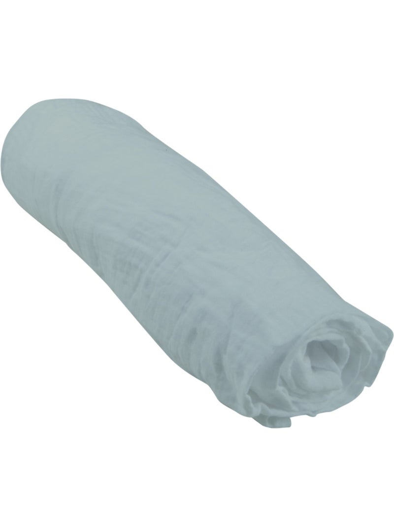 Sábanas con funda de Gasa de Algodón Douceur d'Intérieur Verde - Kiabi