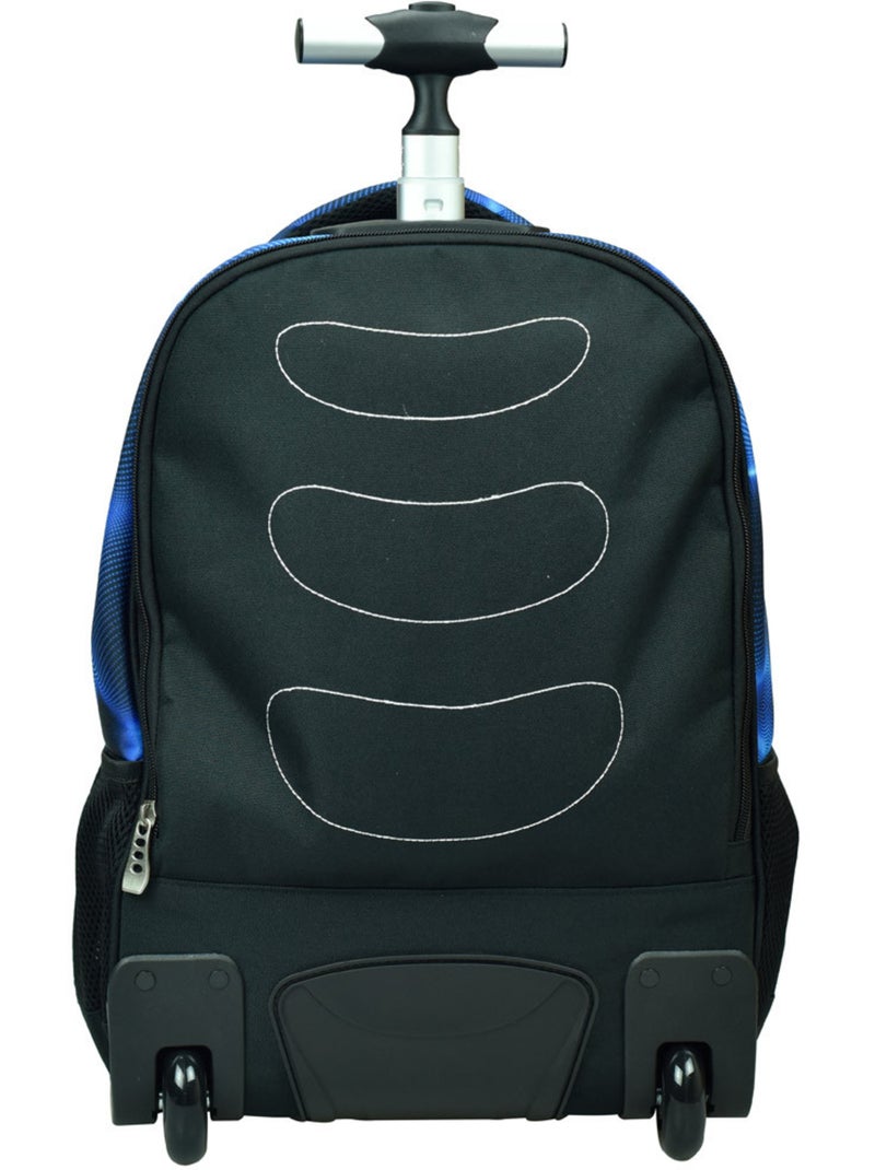 Sac à dos à ruedas no fear loup flash 48 cm - trolley escolar Azul Negro - Kiabi