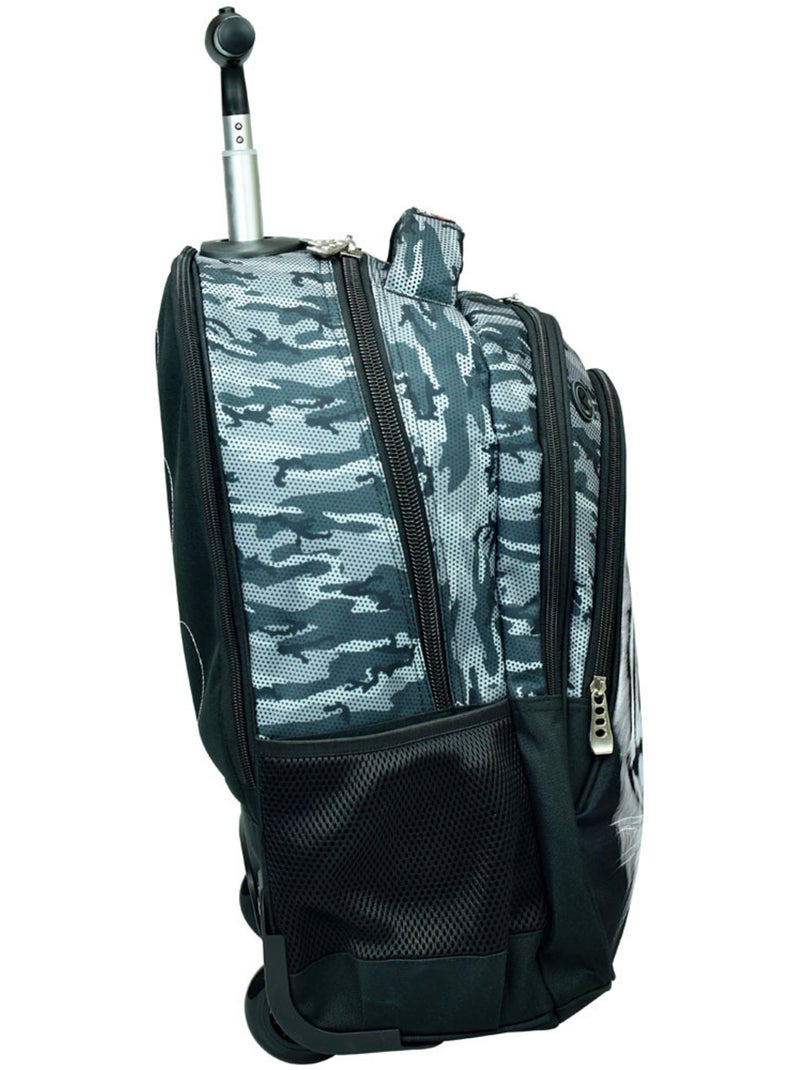 Sac à dos con ruedas no fear tigre blanco 48 cm - trolley escolar 2 compartimentoos Negro Blanco Gris - Kiabi