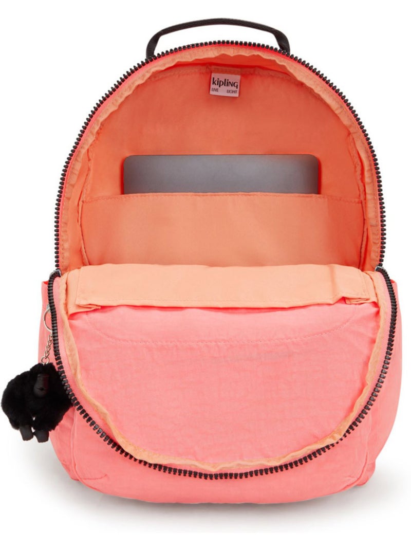 Sac à dos scolaire seoul peach peace 44 cm - emplacement para ordinateur Melocotón - Kiabi