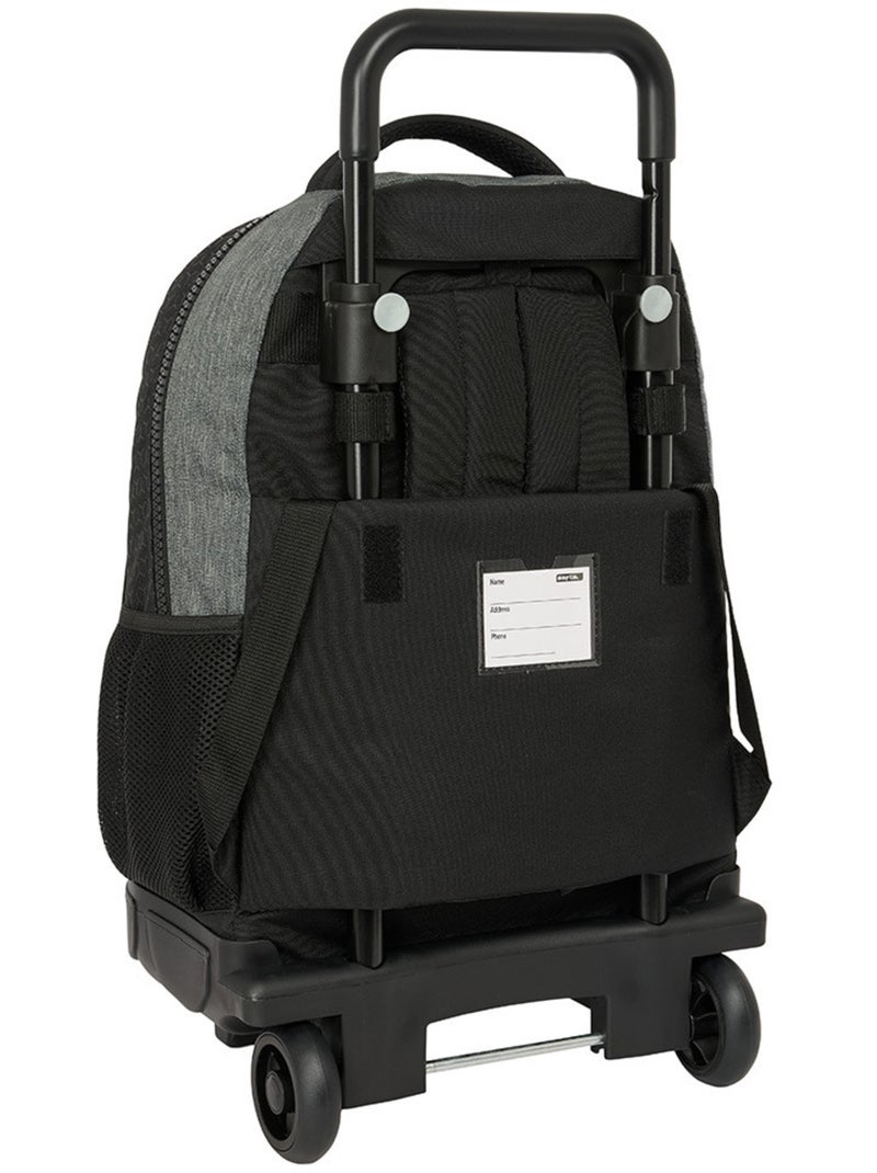 Sac à dos trolley blackfit8 old school con sac amovible 45 cm Gris negro - Kiabi