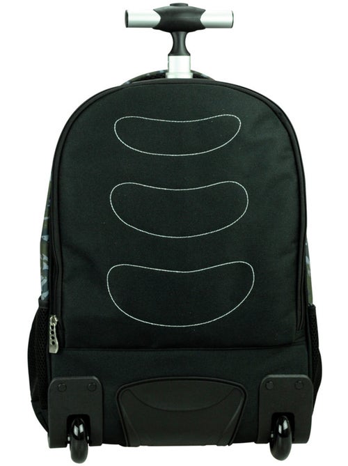 Sac à dos trolley no fear panthère negro 48 cm - 2 compartimentoos - Kiabi Sac à dos trolley no fear panthère negro 48 cm - 2 compartimentoos - Kiabi