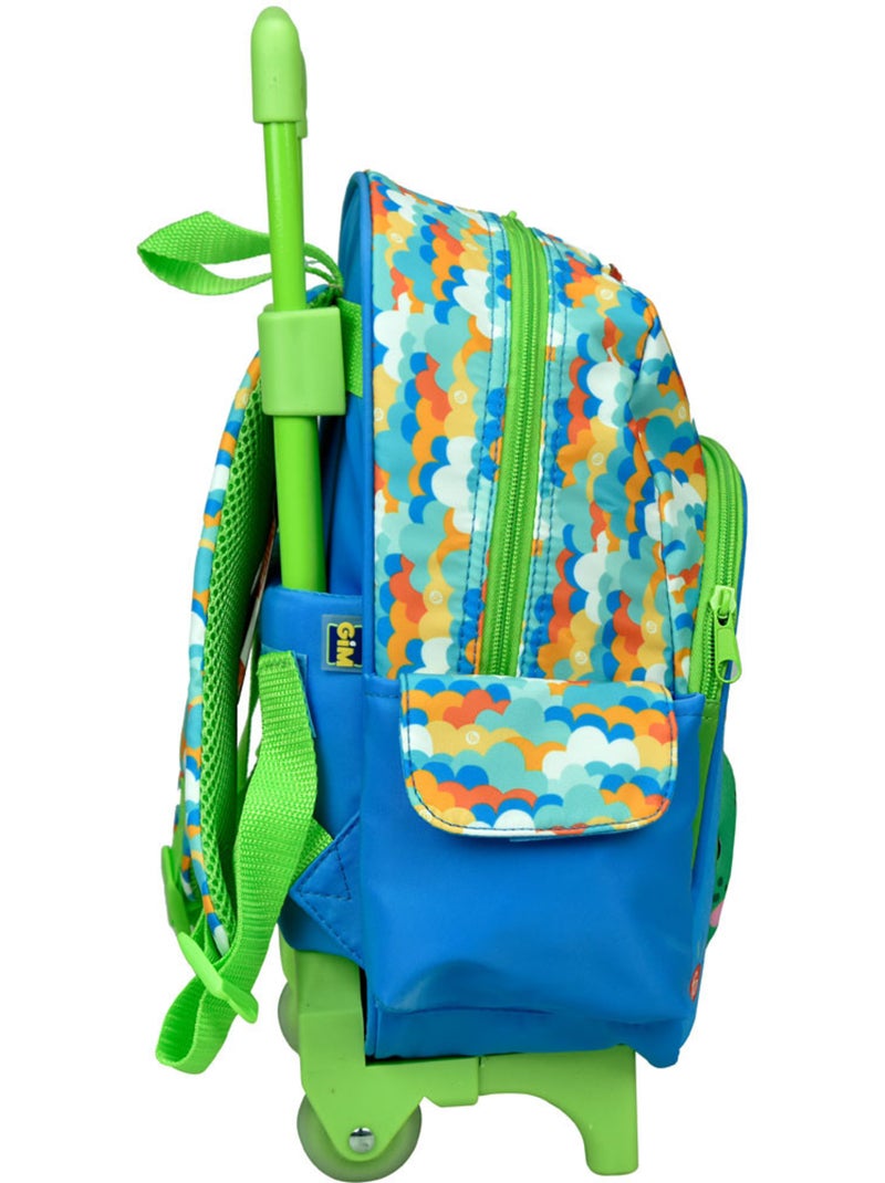 Sac à ruedas infantil motivo grenouille fisher-price 30 cm Azul Verde Blanco - Kiabi