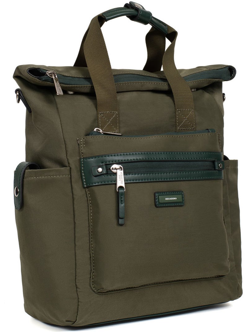 Sac transformable - a4 yona hexagona Caqui - Kiabi
