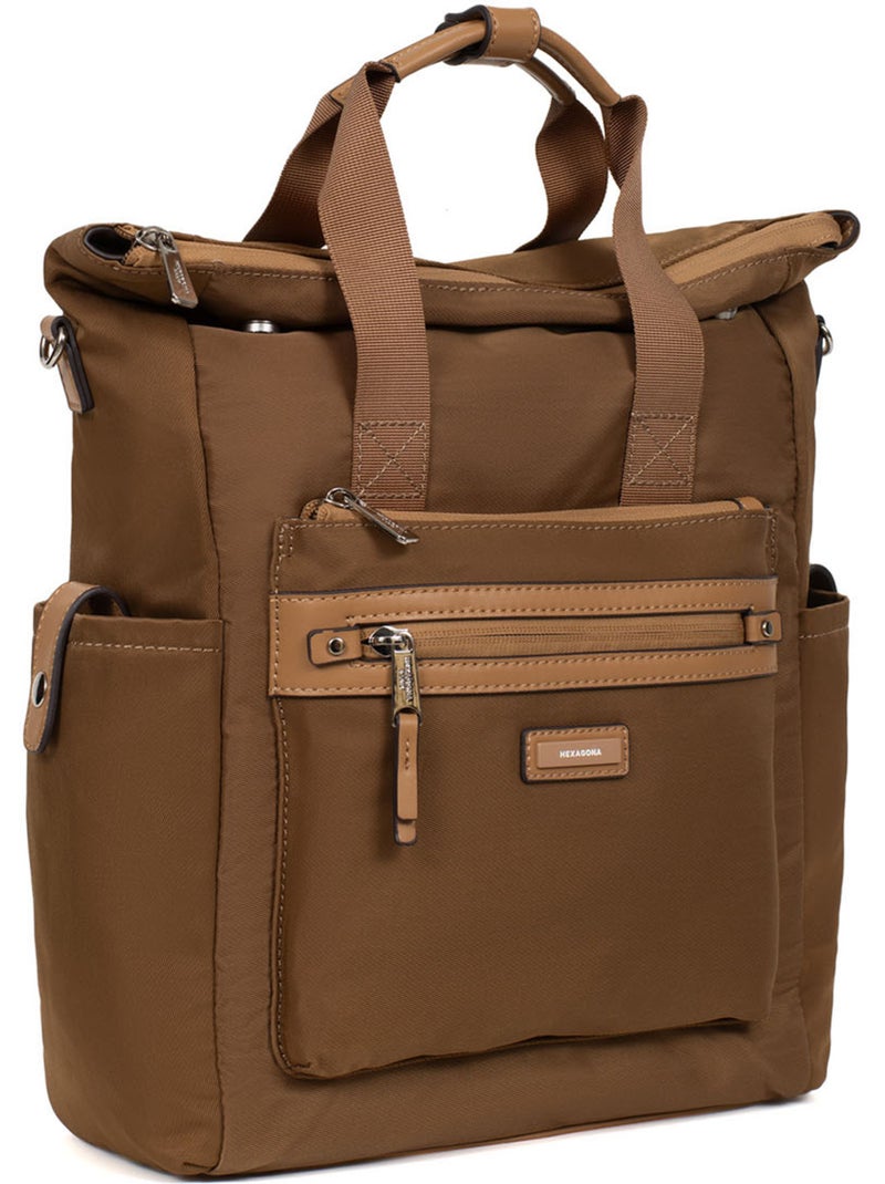 Sac transformable - a4 yona hexagona Negro Dorado - Kiabi
