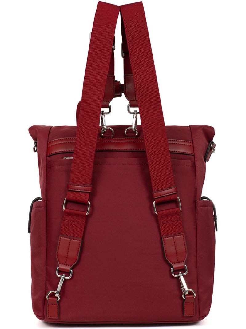 Sac transformable - a4 yona hexagona Rojo carmín - Kiabi
