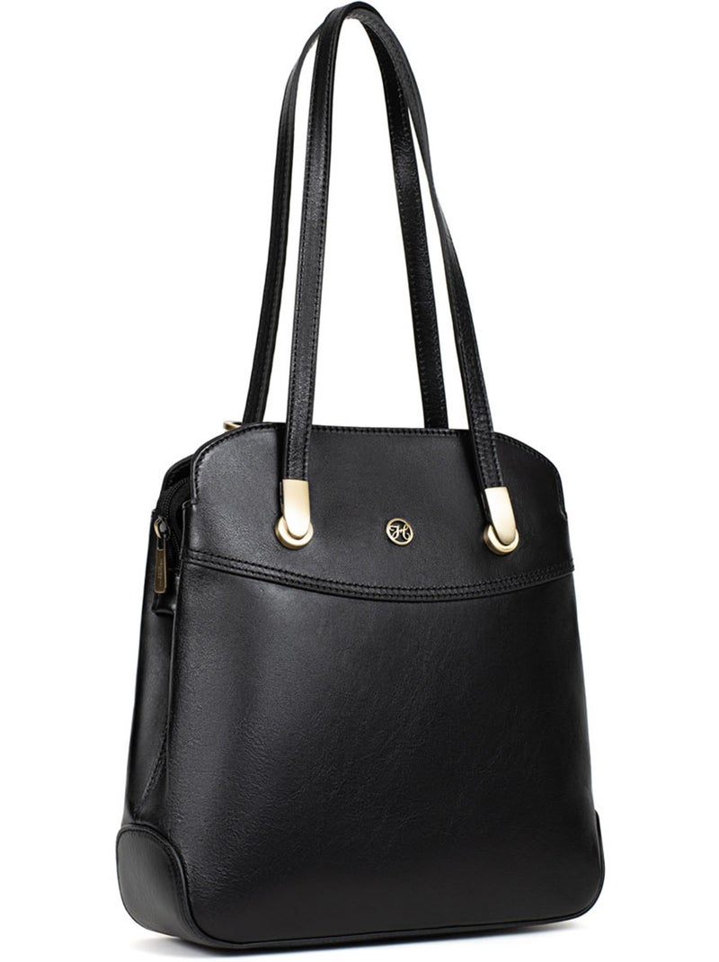 Sac transformable - cuero ondine hexagona Negro - Kiabi