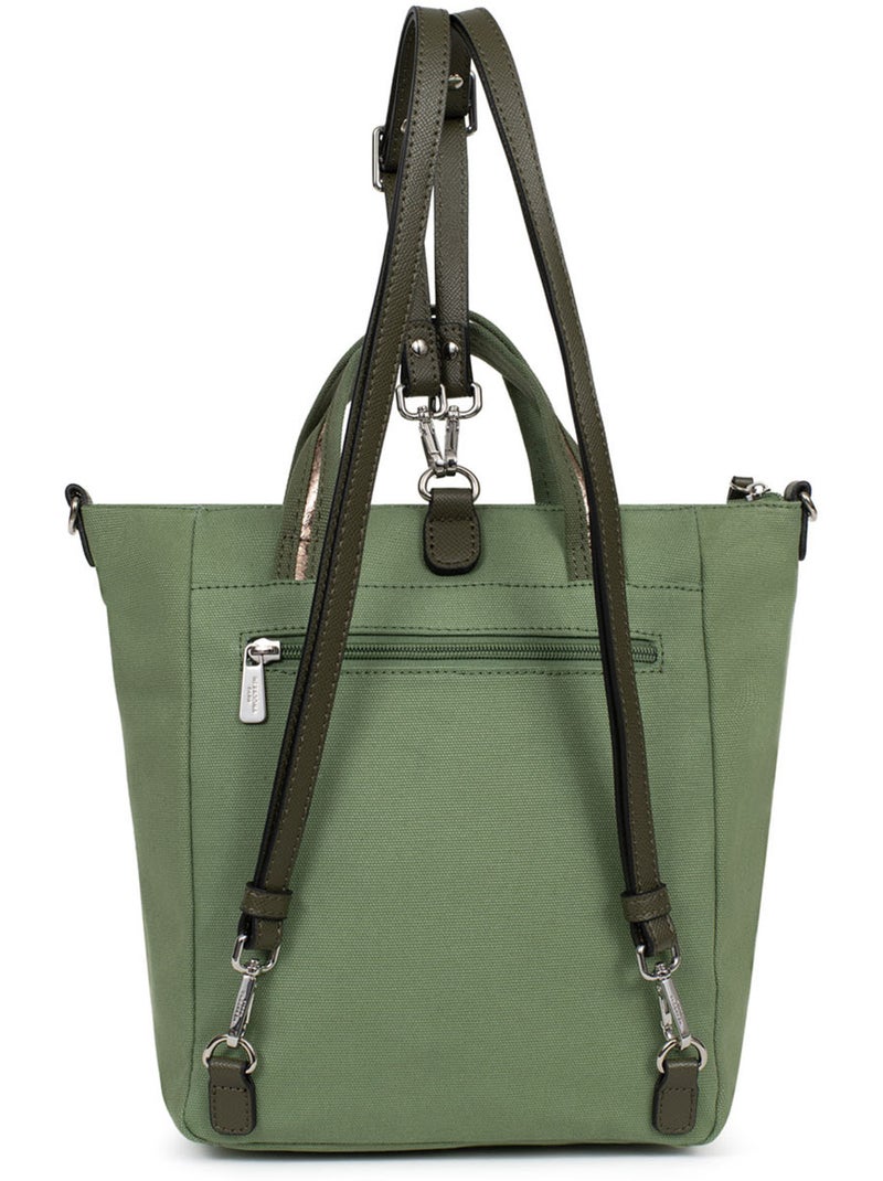 Sac transformable - tableta kaya hexagona Caqui - Kiabi