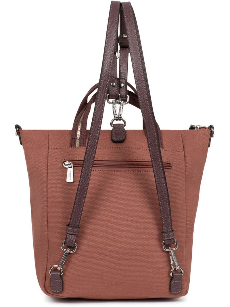 Sac transformable - tableta kaya hexagona Rosa viejo - Kiabi