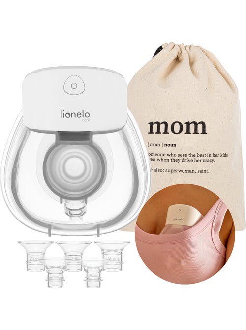 Sacaleches manos libres LIONELO Fidi Free Lumi - Lámpara - 80ml - 6 Tallas - 3h inalámbrico - Kiabi