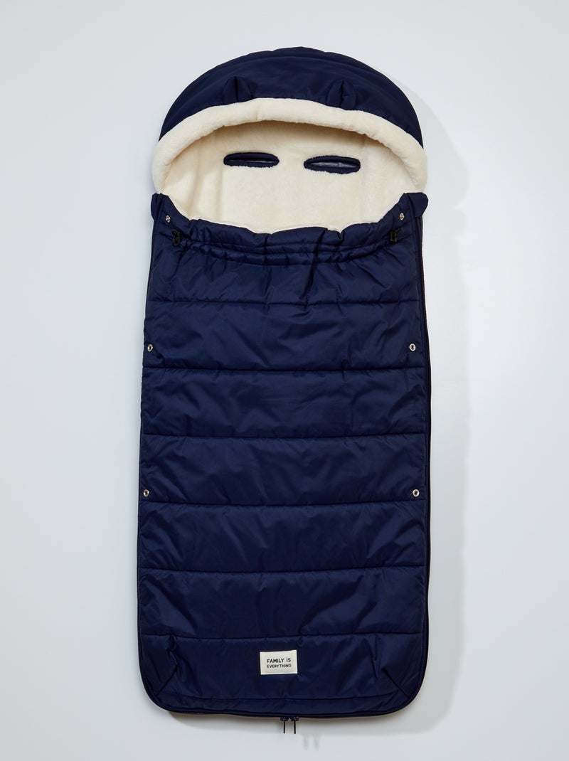 Saco ajustable y desmontable AZUL - Kiabi
