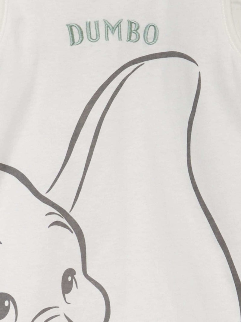 Saco de dormir acolchado con mangas desmontables TOG 2,5 BLANCO - Kiabi