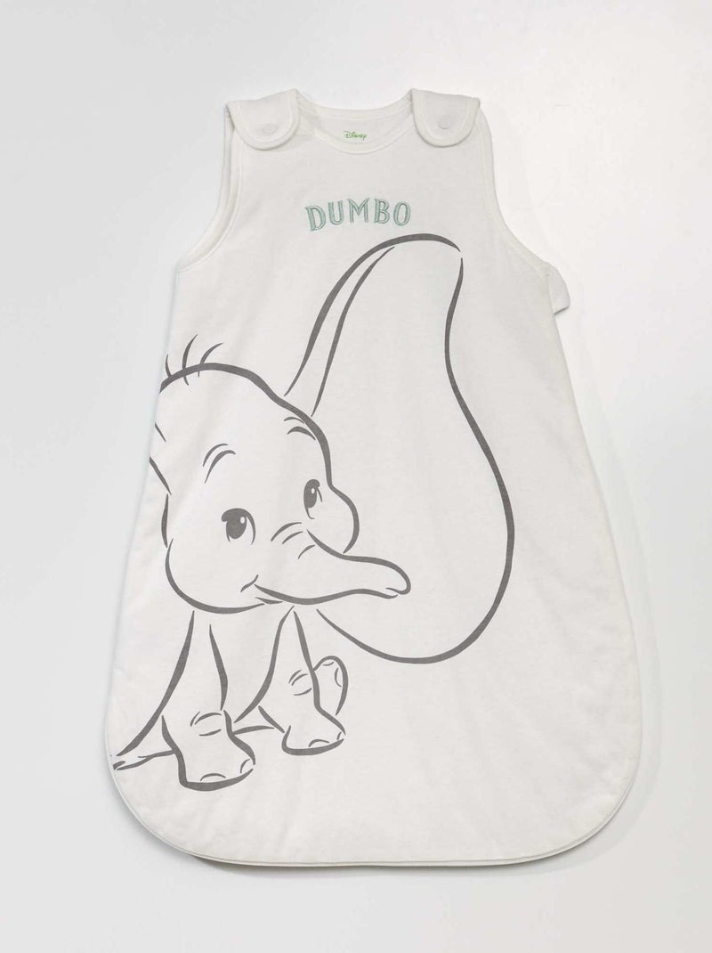 Saco de dormir acolchado con mangas desmontables TOG 2,5 BLANCO - Kiabi