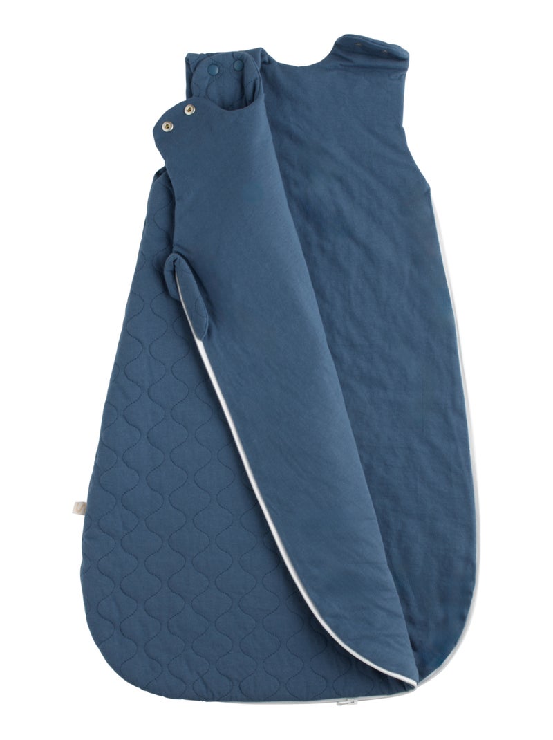 Saco de dormir acolchado para bebé de algodón - SAUTHON Azul - Kiabi