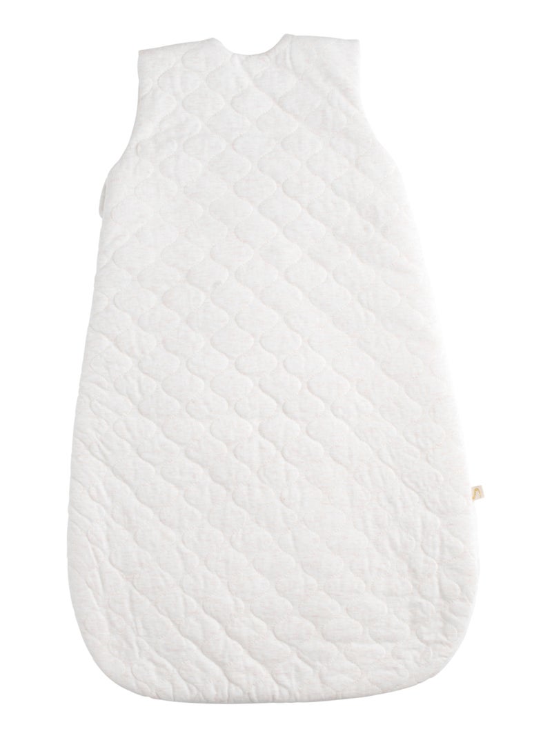 Saco de dormir acolchado para bebé de algodón - SAUTHON Beige - Kiabi