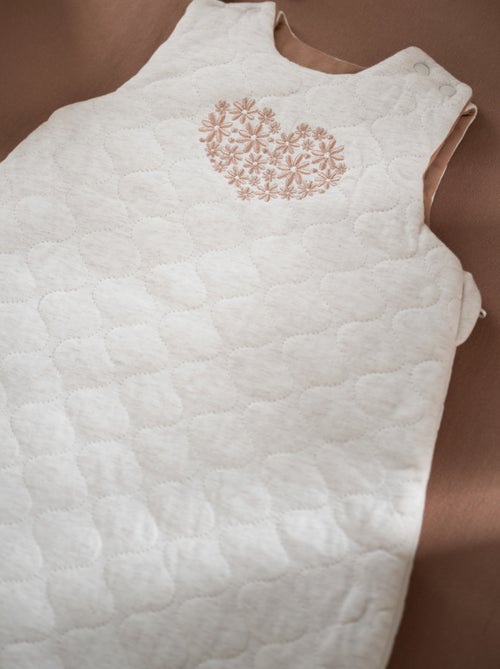 Saco de dormir acolchado para bebé de algodón - SAUTHON - Kiabi