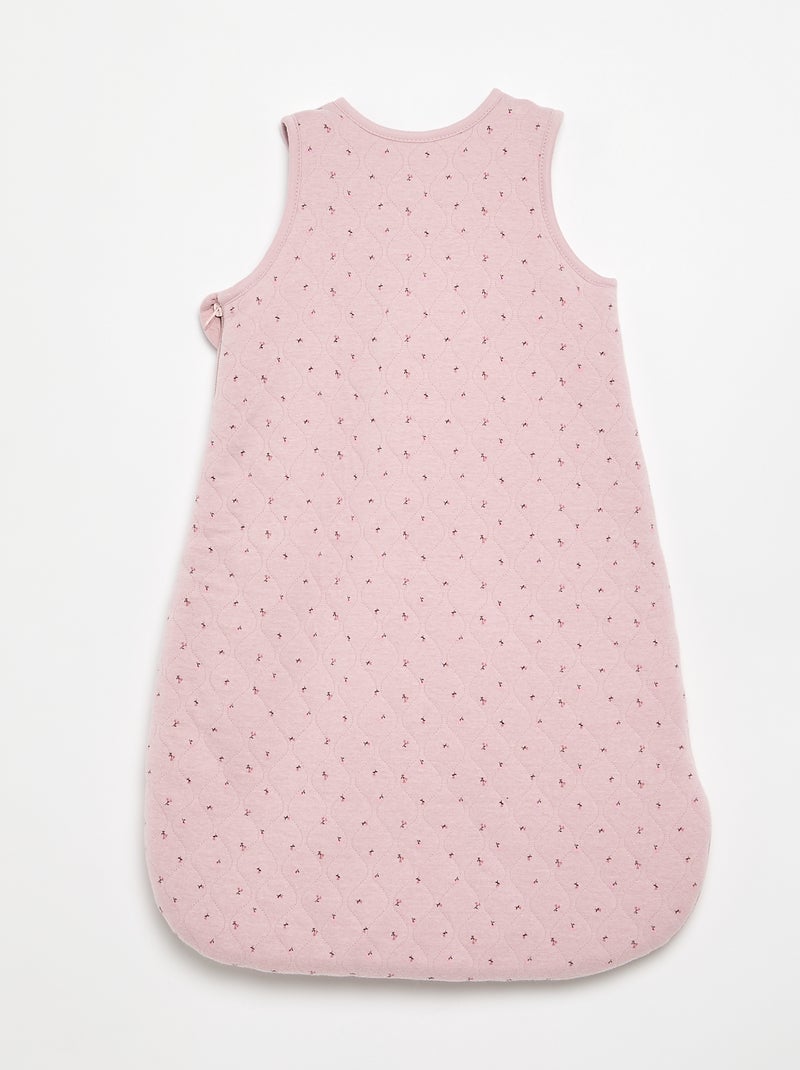 Saco de dormir acolchado sin mangas Rosa - Kiabi