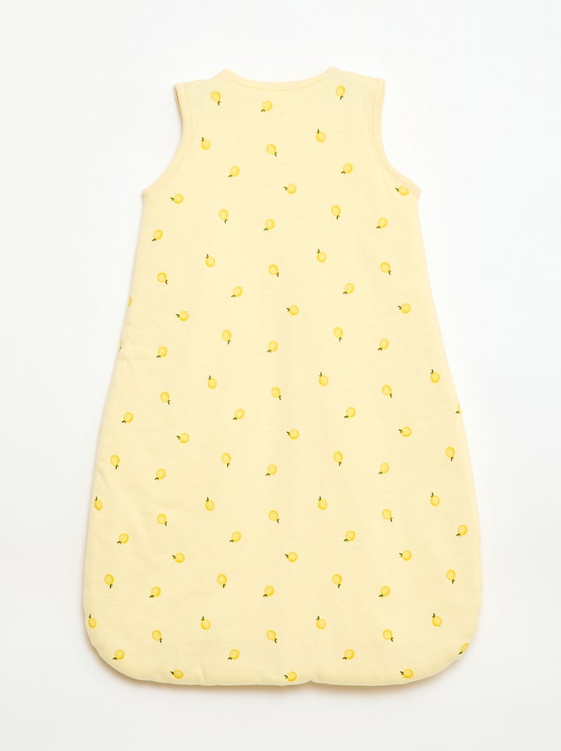 Saco de dormir acolchado sin mangas TOG 2 Amarillo - Kiabi