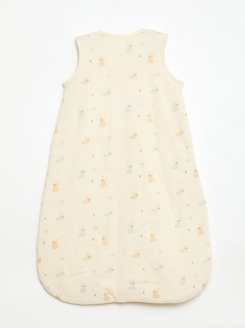 Saco de dormir acolchado sin mangas TOG 2 Beige - Kiabi