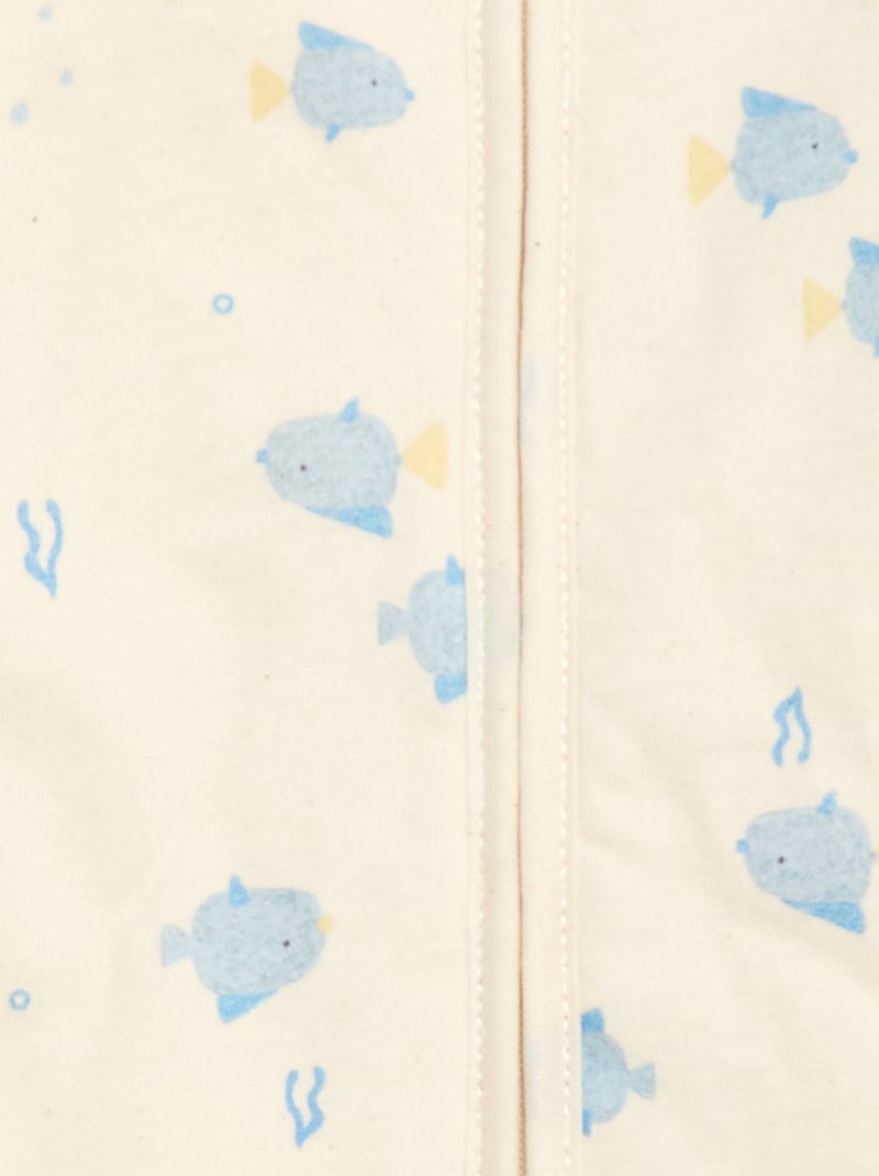 Saco de dormir acolchado sin mangas TOG 2 Blanco - Kiabi