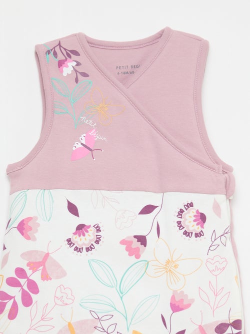 Saco de dormir cálido con estampado - Kiabi