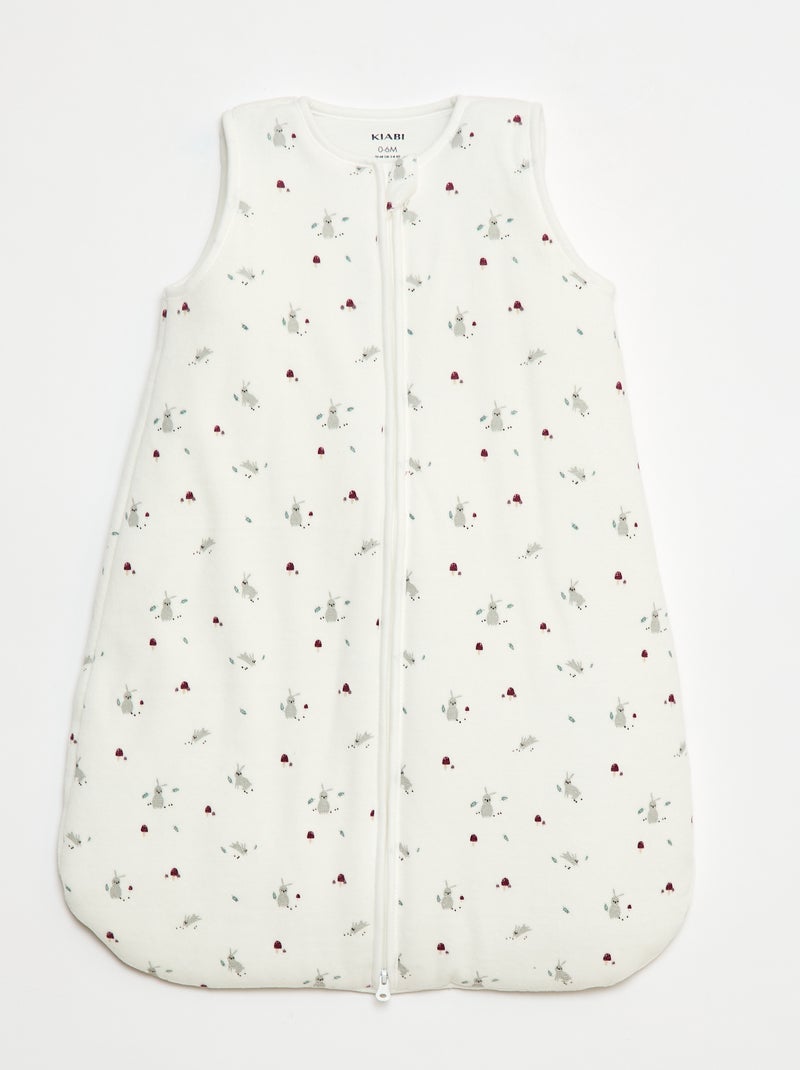 Saco de dormir cálido con mangas extraíbles - TOG 2.5 Beige - Kiabi