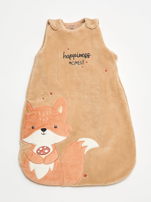 Saco de dormir cálido con mangas extraíbles con botones de presión TOG 3 - Kiabi