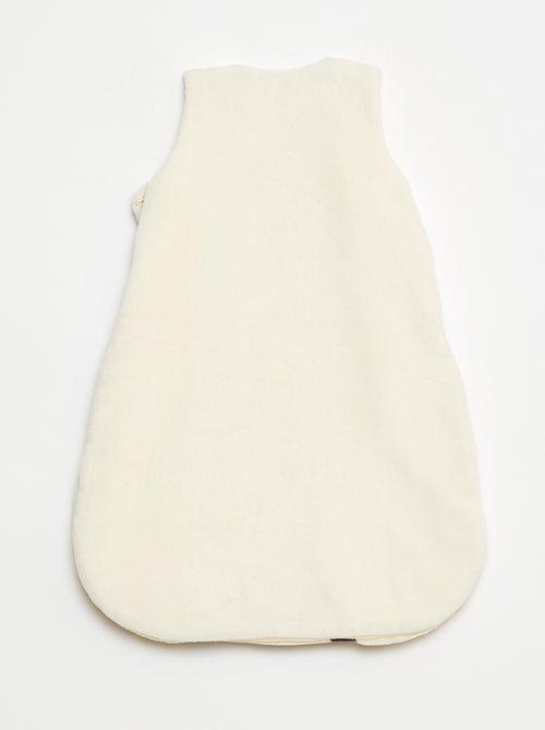 Saco de dormir cálido con mangas extraíbles con botones de presión TOG 3 - Kiabi