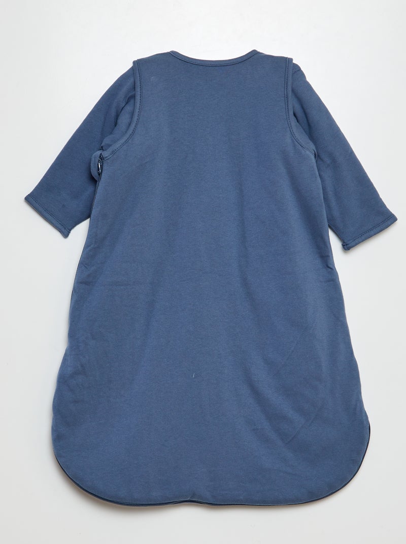 Saco de dormir cálido con mangas extraíbles TOG 2 AZUL - Kiabi