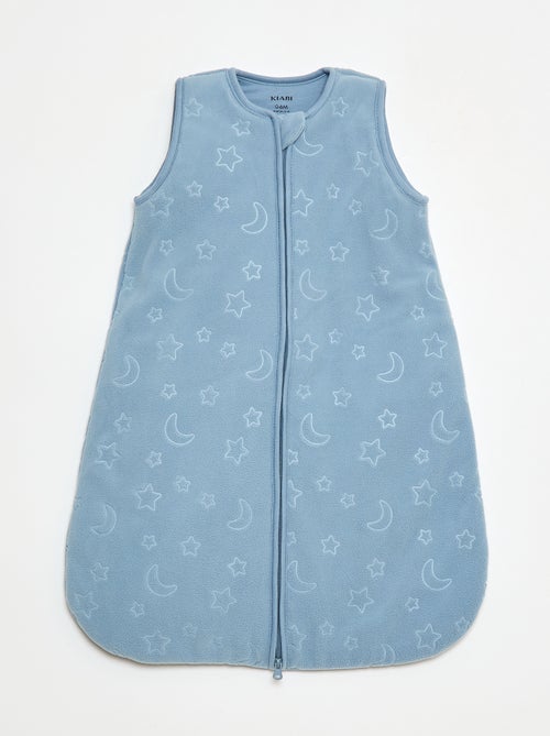 Saco de dormir cálido de forro polar con mangas extraíbles con botones a presión TOG 2,5 - Kiabi