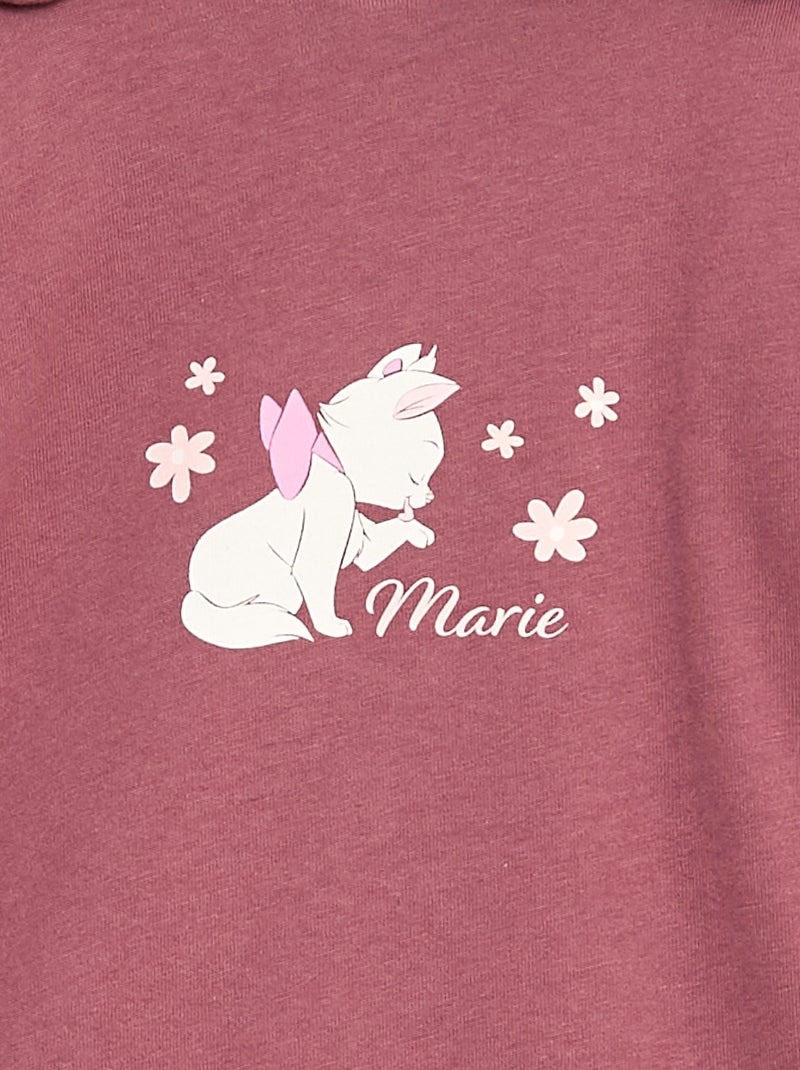 Saco de dormir cálido 'Disney' 'Marie' desmontable en punto de algodón TOG 2 Rosa - Kiabi