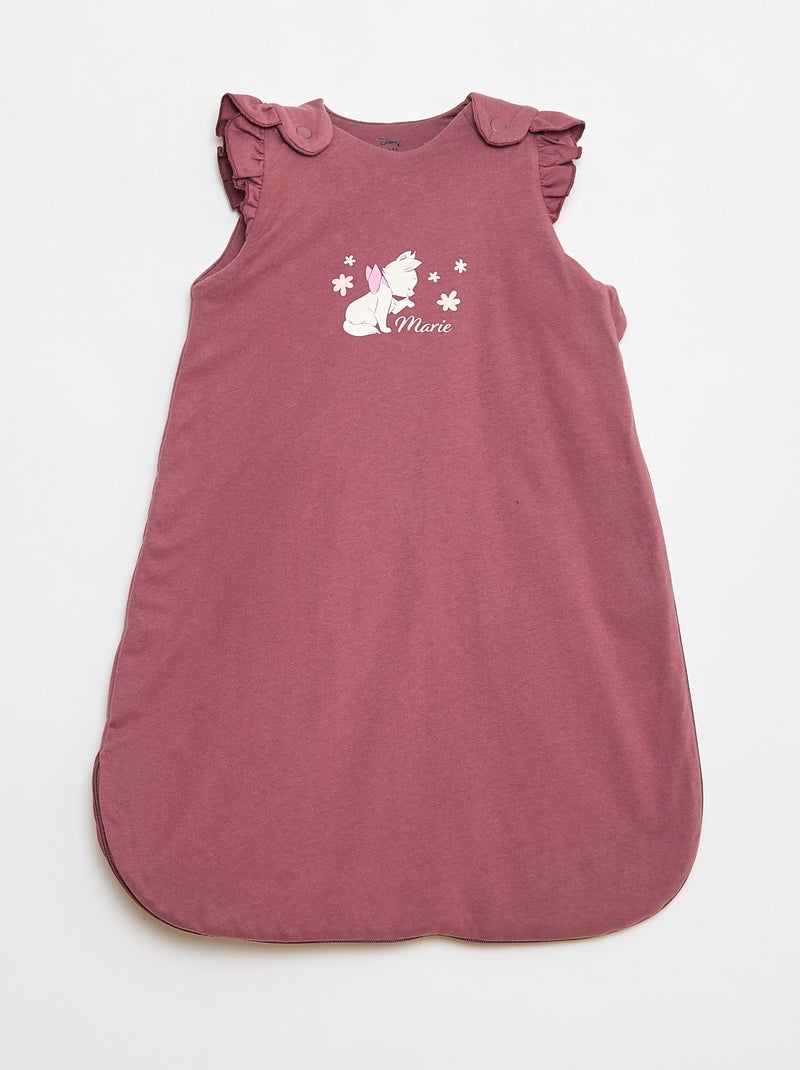 Saco de dormir cálido 'Disney' 'Marie' desmontable en punto de algodón TOG 2 Rosa - Kiabi