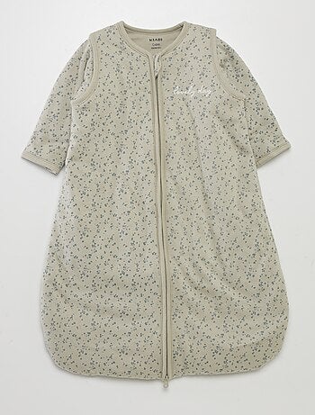 Saco de dormir cálido estampado de flores - TOG 2