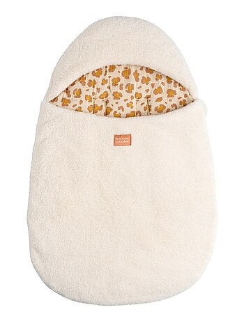 Saco de dormir con 5 cierres en sherpa e interior en gasa de - SAUTHON